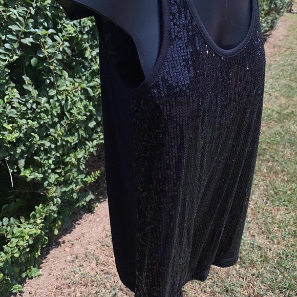 Bling Sequins Razor Back Tank - Picture 4 of 6